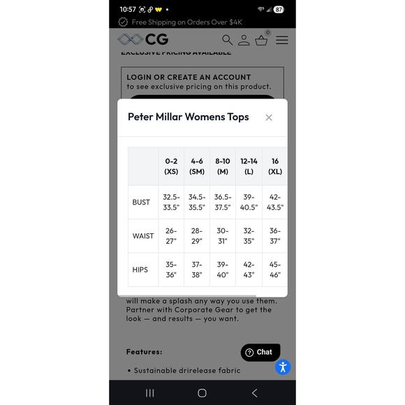 Peter Millar Vinyasa Womens Performance White Long Sleeve Size Medium - Picture 14 of 14